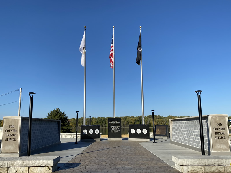 Day View of the Flags