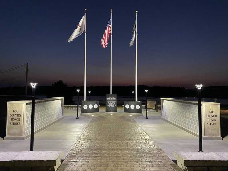 Front of Welcome Monument