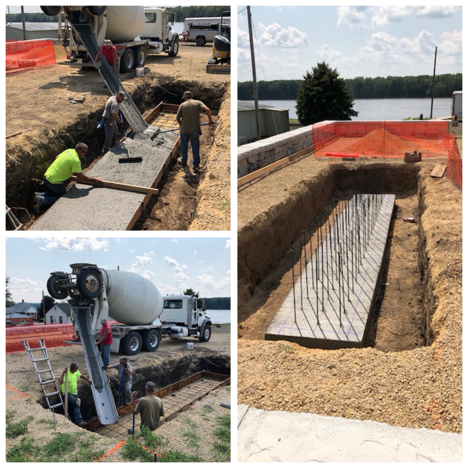 Foundation Concrete Pour