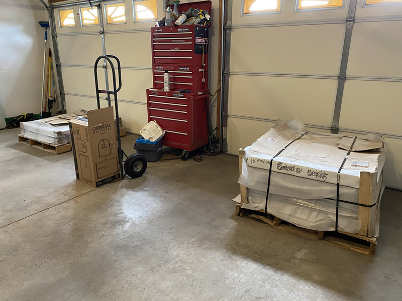 Final Batch of Pavers Received